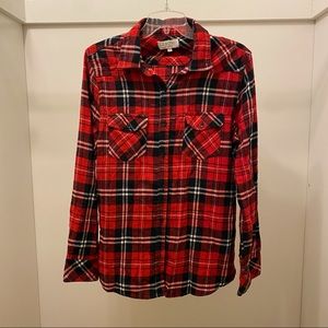 Ci Sono flannel shirt - red